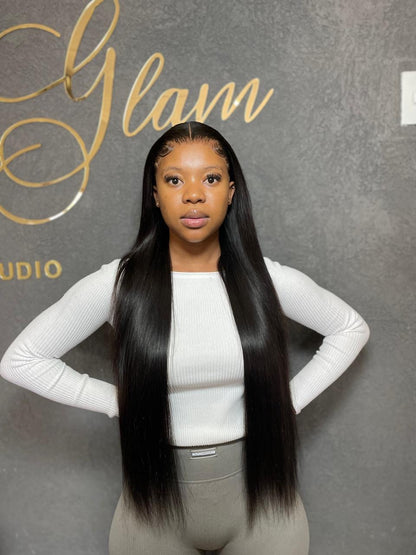 30” Frontal Straight Wig