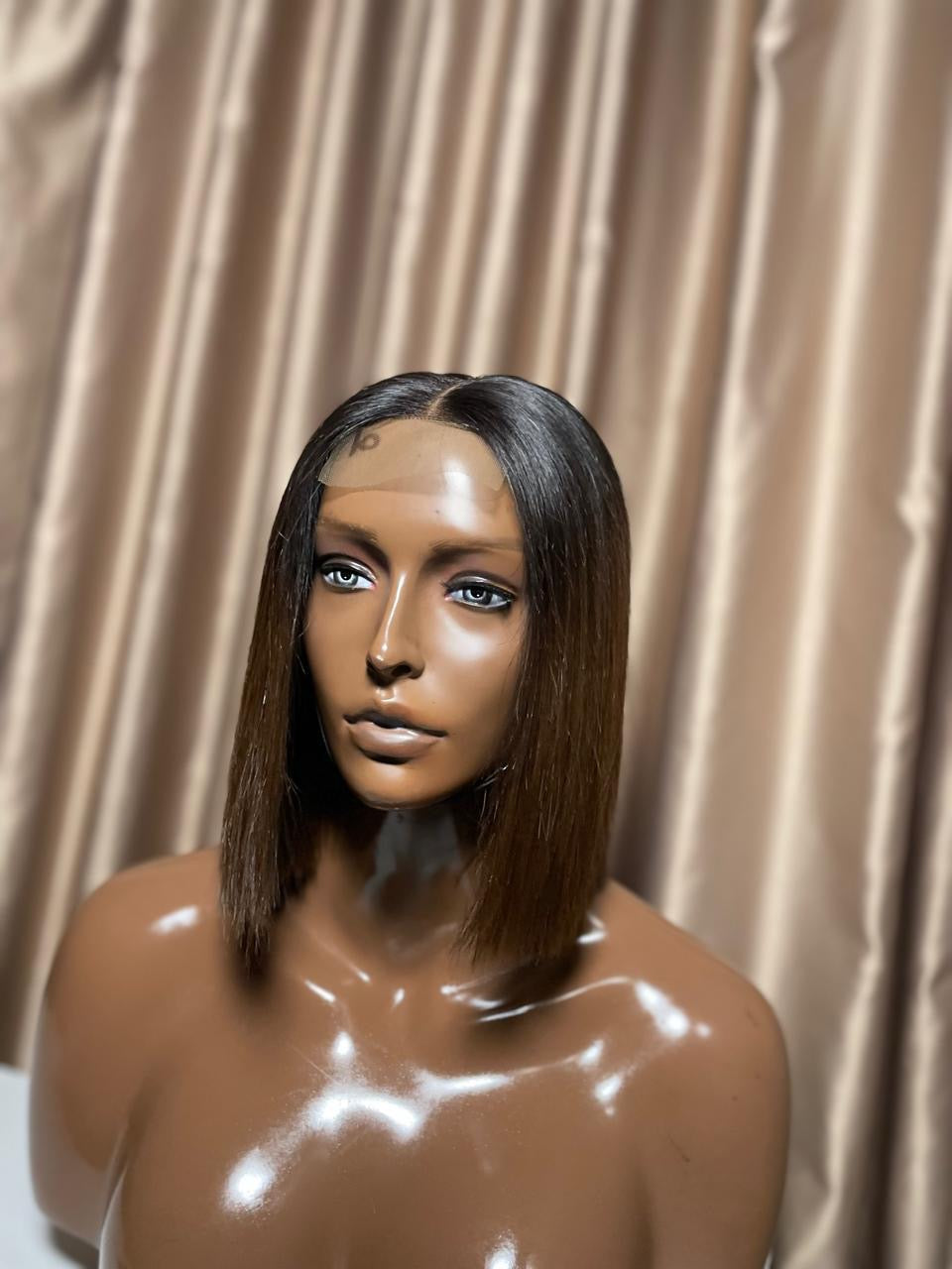 Two tone brown wig 2*6 10” Bob