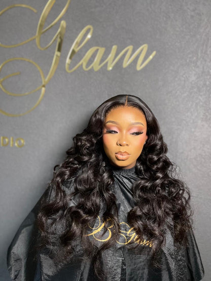 26” Frontal Pre Curled Wig