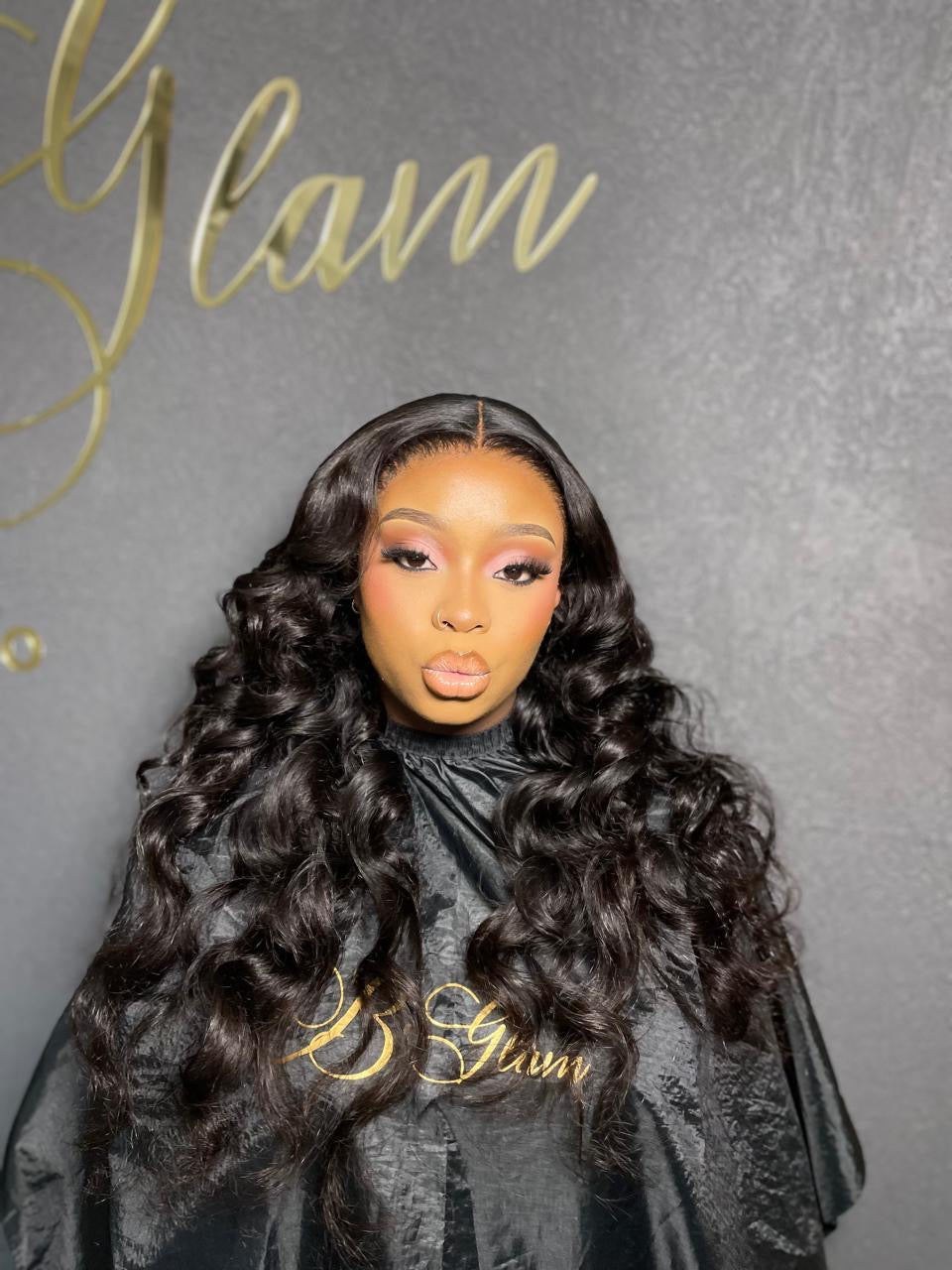 26” Frontal Pre Curled Wig