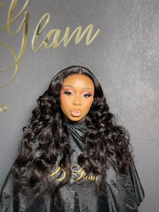 26” Frontal Pre Curled Wig