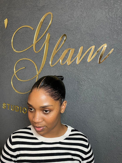 Lagos Hair Line pony