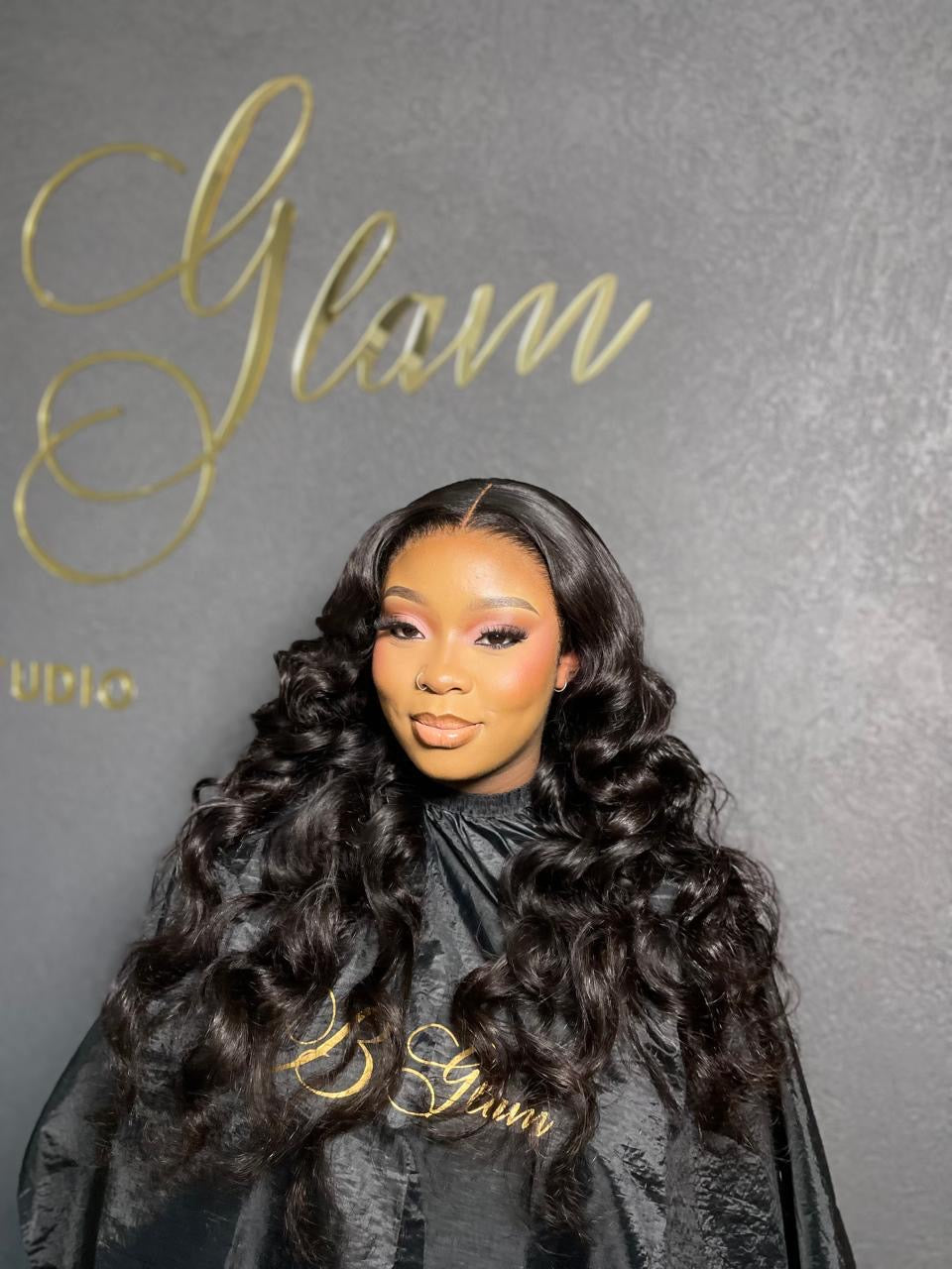 26” Frontal Pre Curled Wig