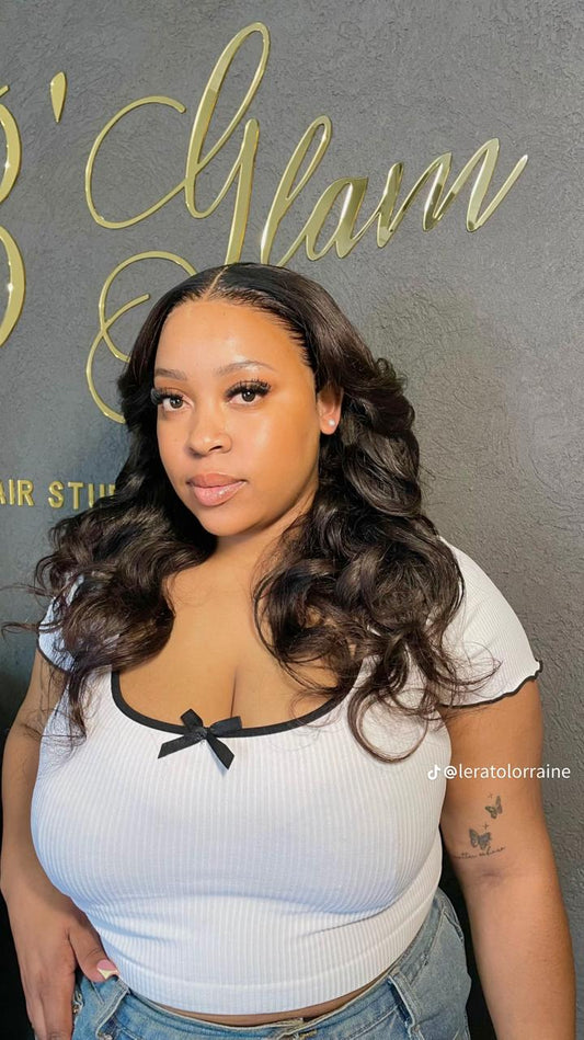 20” Frontal Wig Pre Curled