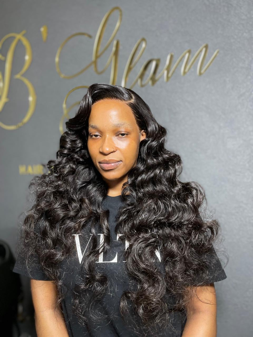 30” Frontal Wig Pre curled