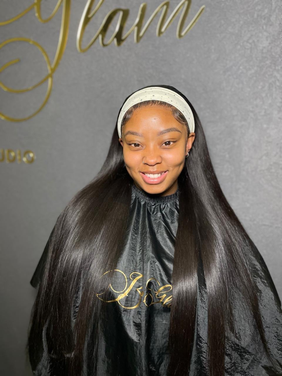 30” Frontal Straight Wig