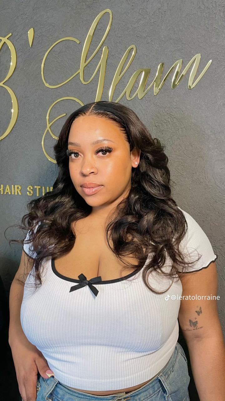 20” Frontal Wig Pre Curled