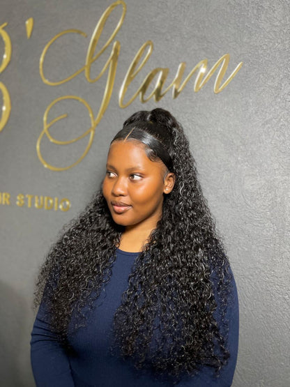 26” Frontal Deep Weave Wig