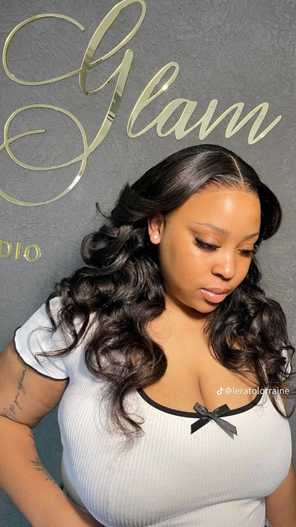 20” Frontal Wig Pre Curled